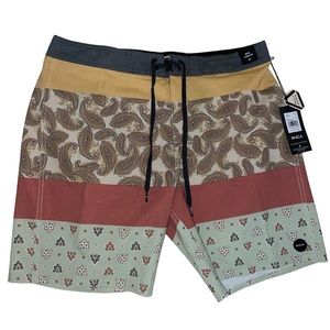RVCA Patchwork Trunk